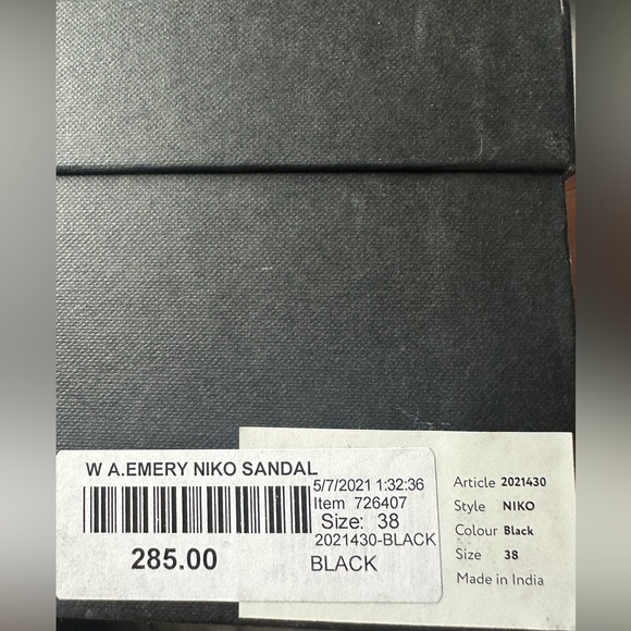 A Emery The Niko Sandal - Picture 9 of 9